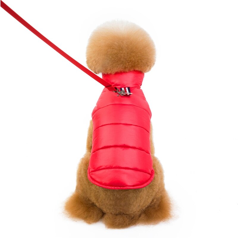 Pet Dog Clothes Winter Coat Jacket Puppy Pug French Bulldog Clothing Poodle Schnauzer Pet Costume Winter Dog Vest Outfit