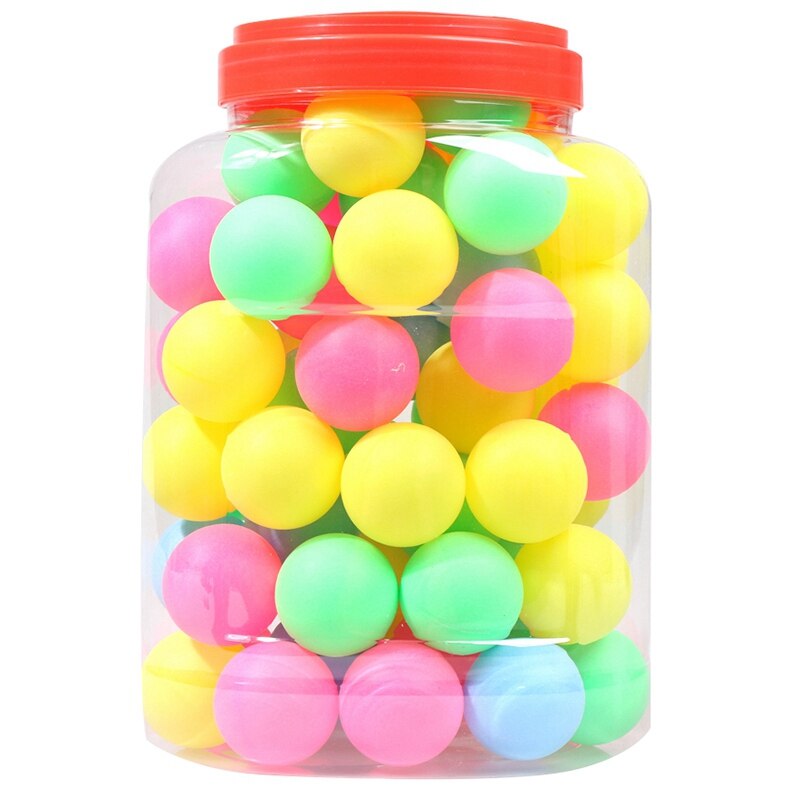 Balles de Ping-Pong de supérieure assorties sans mots balle de Tennis de Table en plastique en vrac coloré en plastique sans soudure balle de Ping-Pong: Default Title