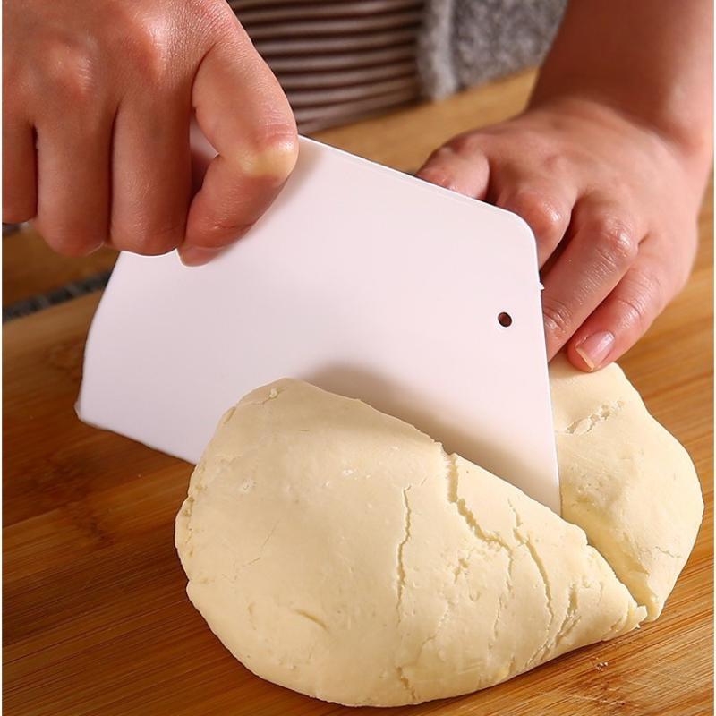 Coupe-pâte polyvalent, grattoir pour pâte à pain, gâteau Fondant, crème, spatule, coupe-pâtisserie, Kit de cuisson de cuisine