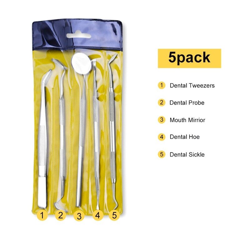 Haushalt Zahnstein Entferner Elektrische Zahnstein Entferner Zahnstein Ultraschall Bleaching USB Aufladbare Zahn Reiniger Tragbare: 5pack