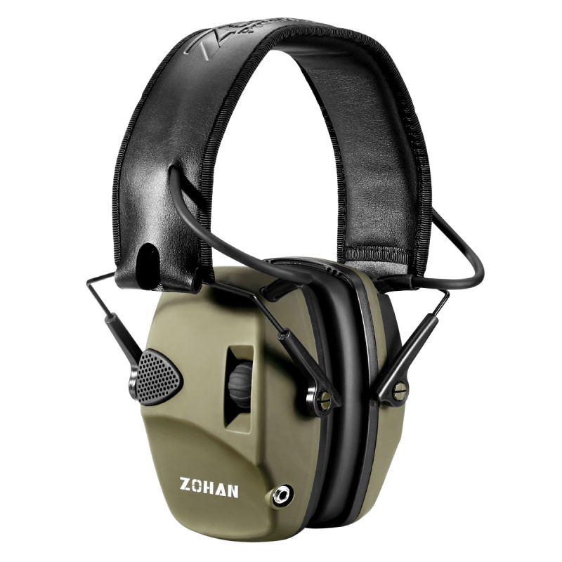 ZOHAN – casque antibruit électronique pour prise de vue, réduction Active du bruit, Protection auditive avec Amplification sonore 4X: Violet