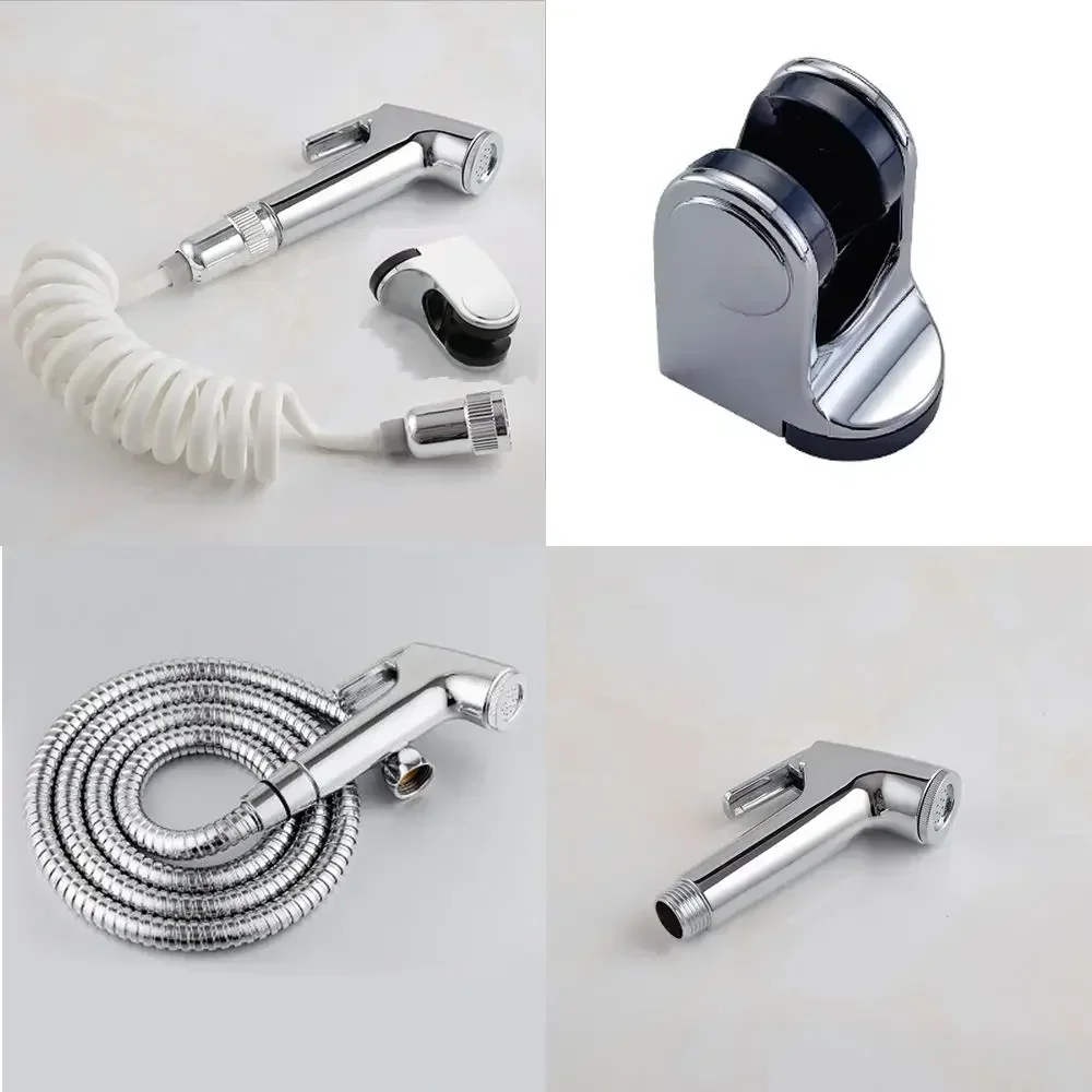 Badkamer Toilet Douchekop Zelf Handheld Toilet Bidets Sproeier Set Muurbeugel Hand Bidet Kraan Reiniging