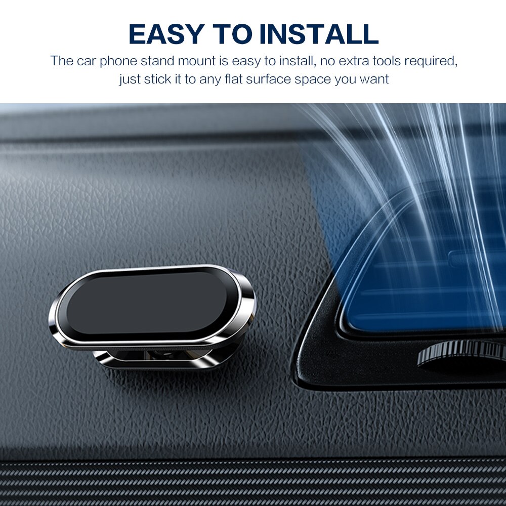 STONEGO metalowy magnetyczny uchwyt na telefon 360 stopni obrotowy uchwyt samochodowy na telefon stojak magnes ze stopu cynku uchwyt samochodowy uchwyt na telefon komórkowy