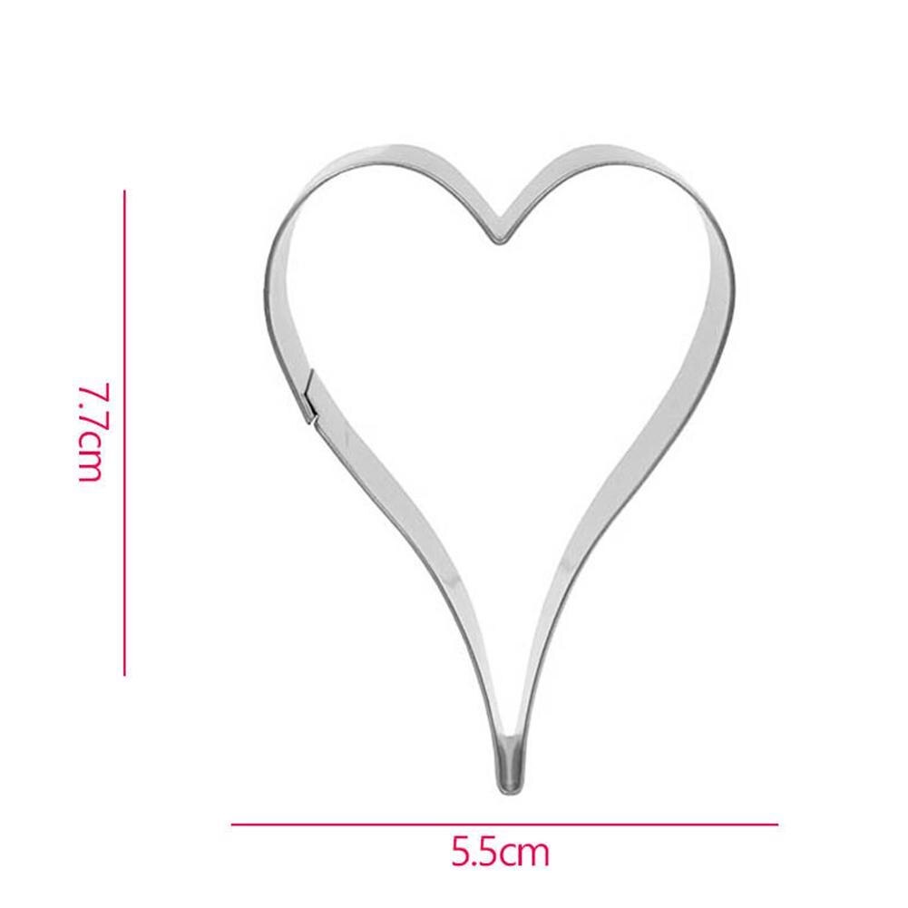 Love Cookie Baking Mold Reusable Pastry Tools Cooking Kitchen DIY Bakery Fondant Gadgets Cookie Accessories Cutters Q7C1