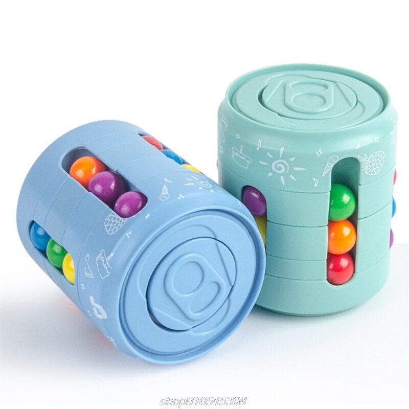 Magic Bean Roterende Speelgoed Kinderen Intelligentie Vingertop Magische Kubus Leren Speelgoed Intellectuele Game Kinderen A22 21
