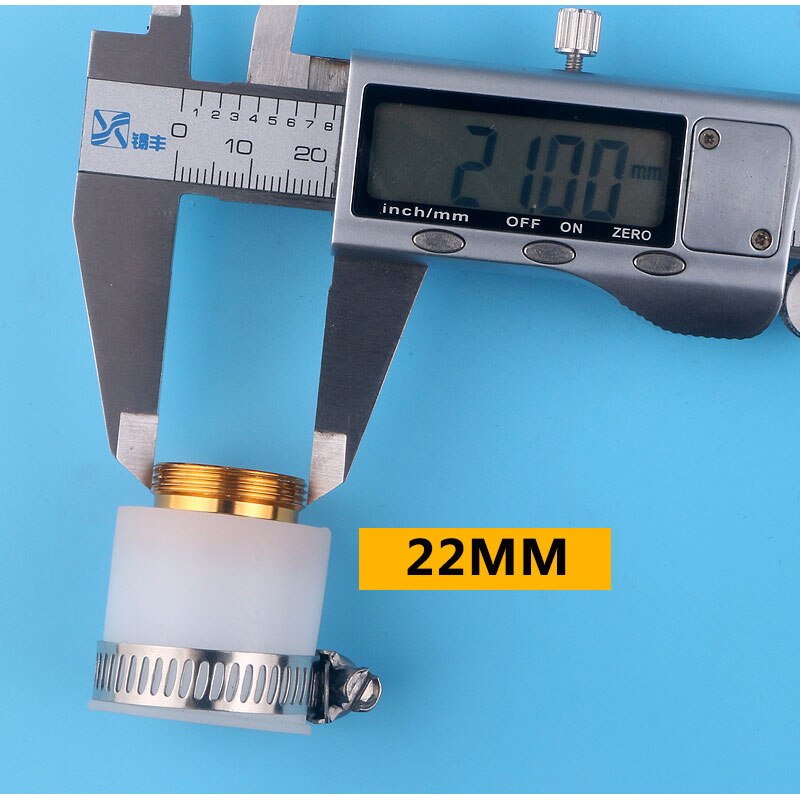 Omnipotent 22mm Lawn Water Tap Hose Pipe FittingSet Connector Purifier Adaptor 15/19/24MM Universal Garden Supplies Alternative