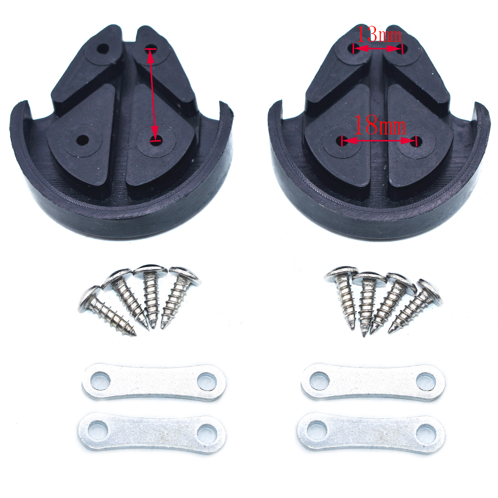 Motorcycle Stainless Steel Footpegs Foot Pegs Rest For Pit Dirt Motor Bike Pitster Pro XR50 CRF50 CRF70 SSR Thumpstar Motocross: Dark Grey
