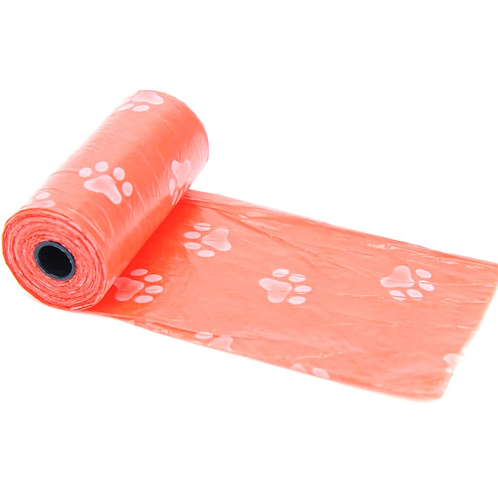 Sac de déchets de chiens | 150 pièces, 10 rouleaux de déchets de chien de compagnie dégradables avec impression de chien, sac de déchets d'animaux de compagnie propre, sac de poèche multicolore ^ 30