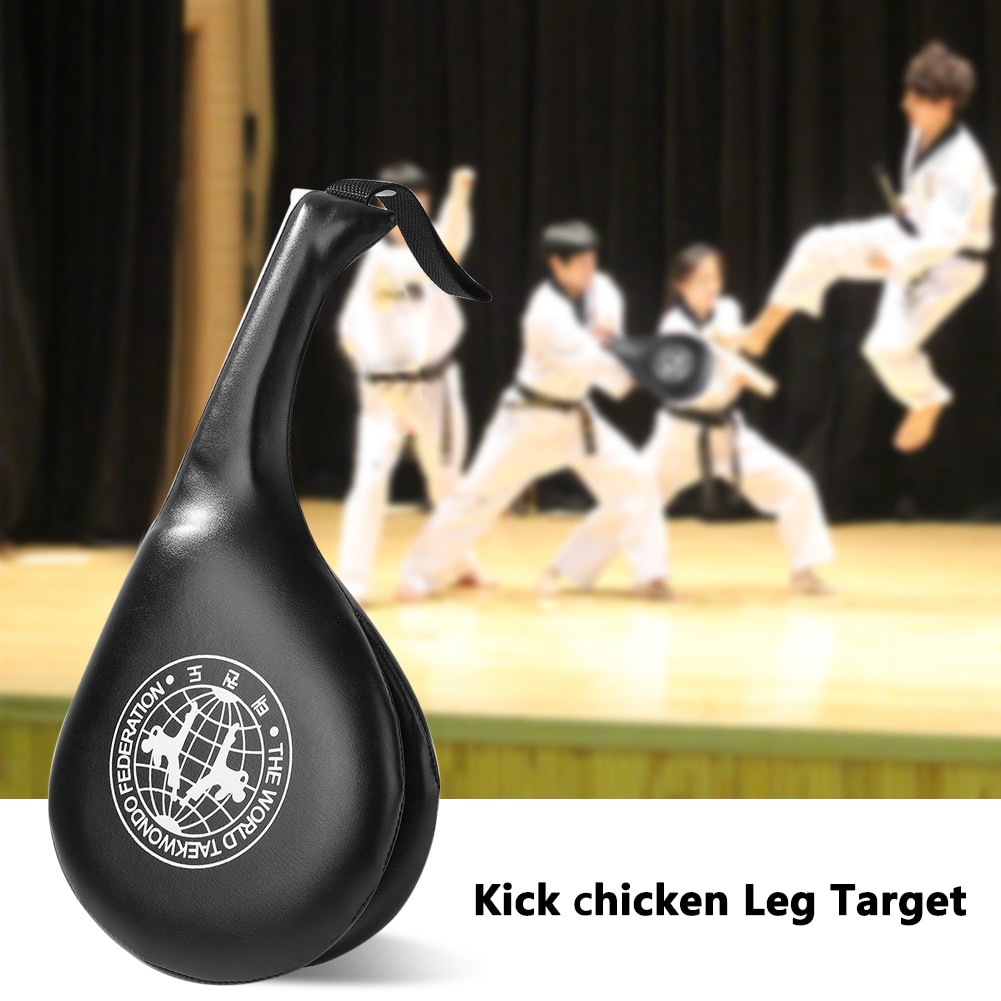 Almohadillas para patadas de taekwondo, almohadilla duradera para los pies, bolsa de entrenamiento, para golpear con la mano, para niños y adultos