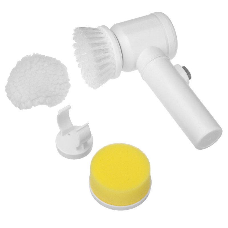 Brosse magique ménage 5-en-1 électrique cuisine appareil de nettoyage brosse salle de bain brosse Mini fenêtre plancher Machine de nettoyage