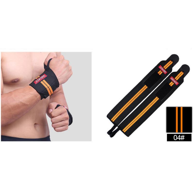 1pcs Adjustable Wristband Elastic Wrist Wraps Bandages For Weightlifting Powerlifting Breathable Wrist Support 6colors