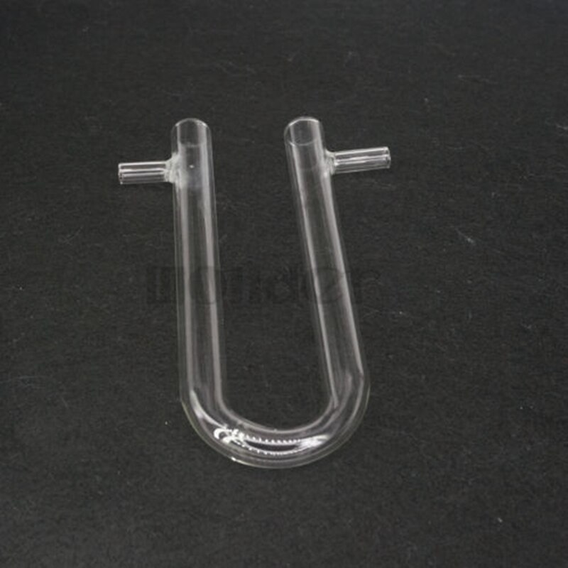 15x150mm Glass Drying Tube Adapter U Shape With Side Arm Labware Absorption