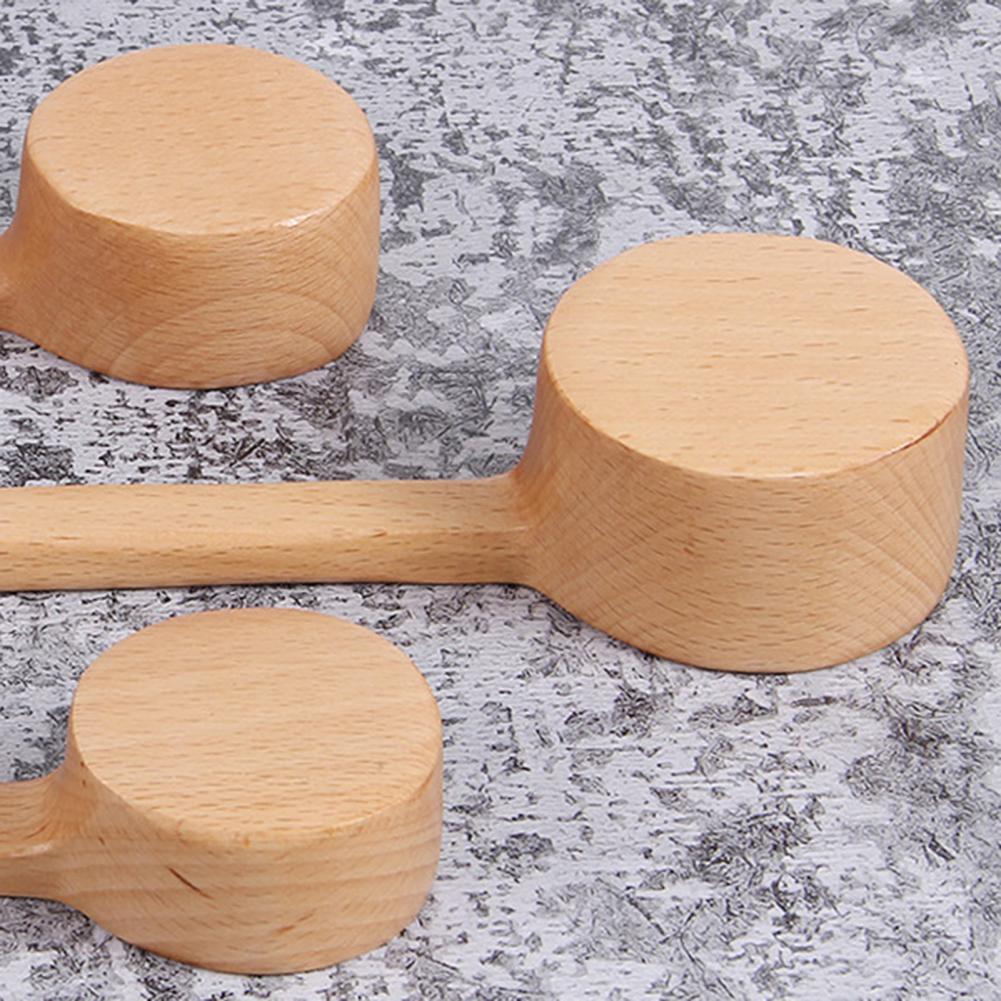 Gewürz Löffel Multifunktionale Lange Griff Holz Haushalt Kaffee Scoop für Küche