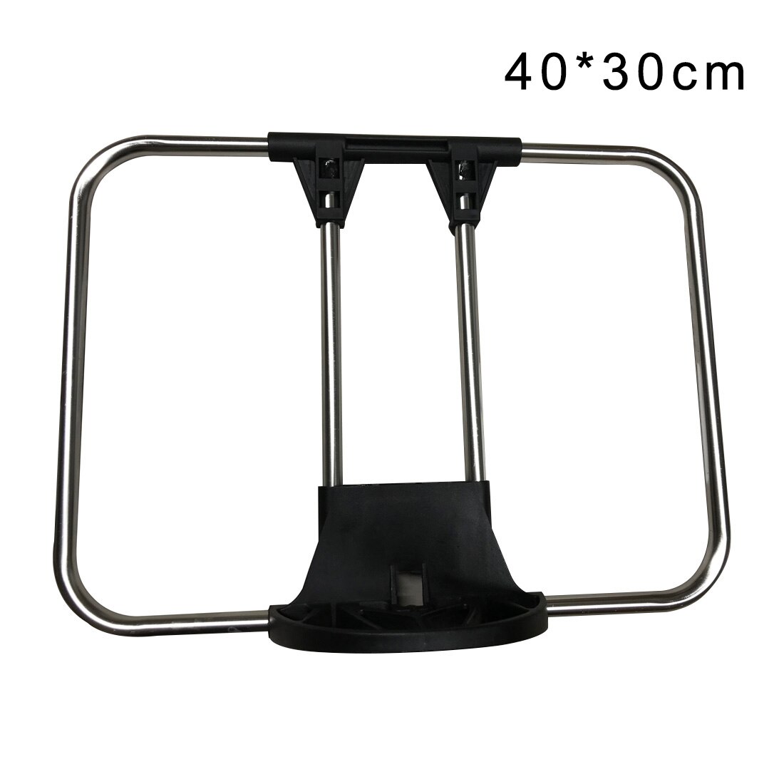 Folding Bike S-bag Front Bracket Rack Carrier Block Flat Frame Shoulder Backpack Pannier Basket Bag Frame for Brompton Bicycle: 40X30cm No handle