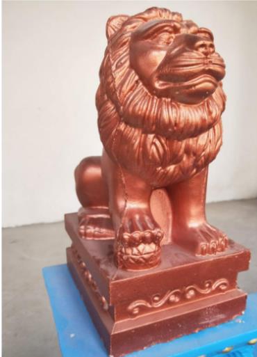 ABS plastic moulds concrete lion statue molds for home villa garden house decoration: right lion mold