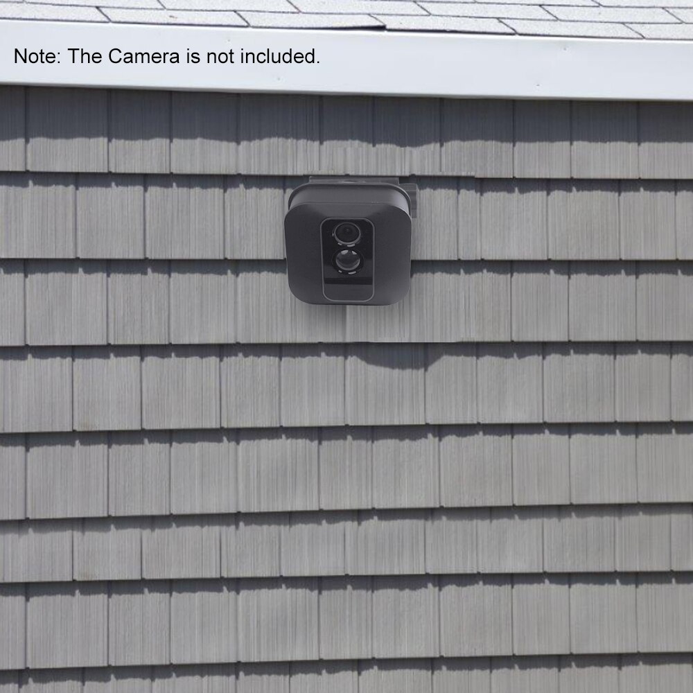 Montaje de canalón de placa de pared para cámara Blink XT Blink XT2, el mejor ángulo de visión para cámara Blink XT, Material de aleación resistente al agua