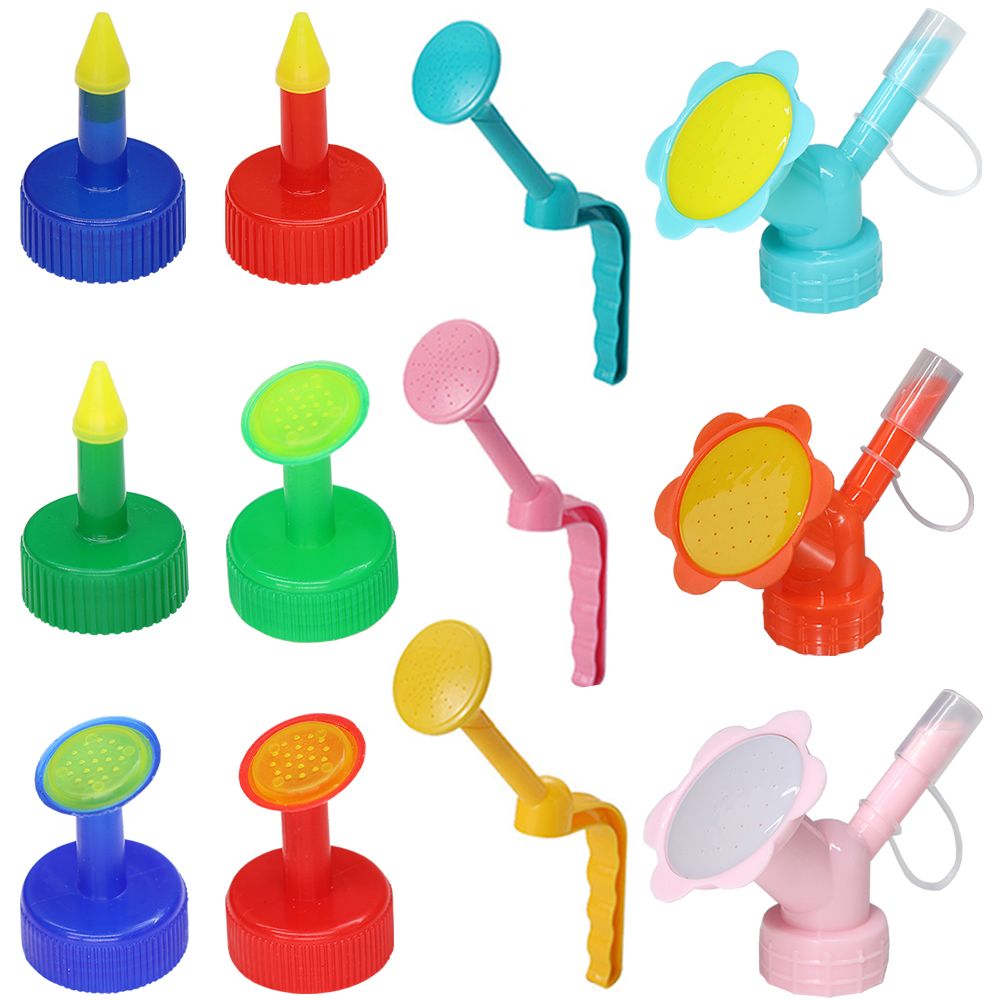 Mini regadera con tapa de botella, boquilla de bonsái para interior y exterior, plántulas en maceta, 3 tipos