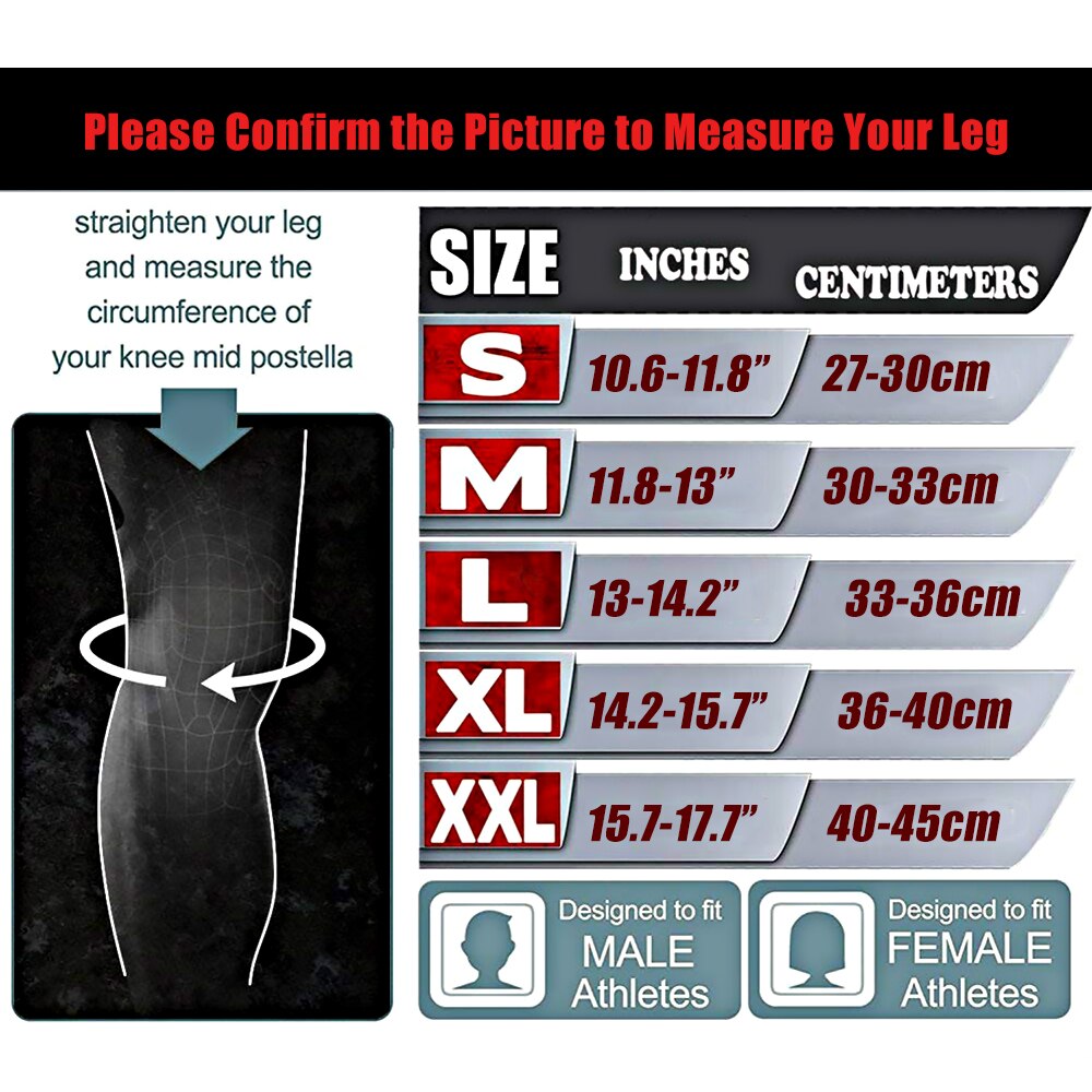 Genouillères en néoprène à Compression de 7mm, protection des genoux, CrossFit, haltérophilie