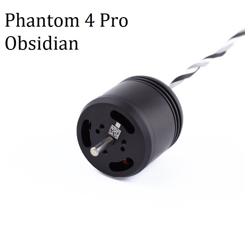 100% Originele DJI Phantom 4 Pro Obsidiaan Motor 2312 s CW/CCW Voor Phantom 4 Pro Black Reparatie Onderdelen 1 stuk