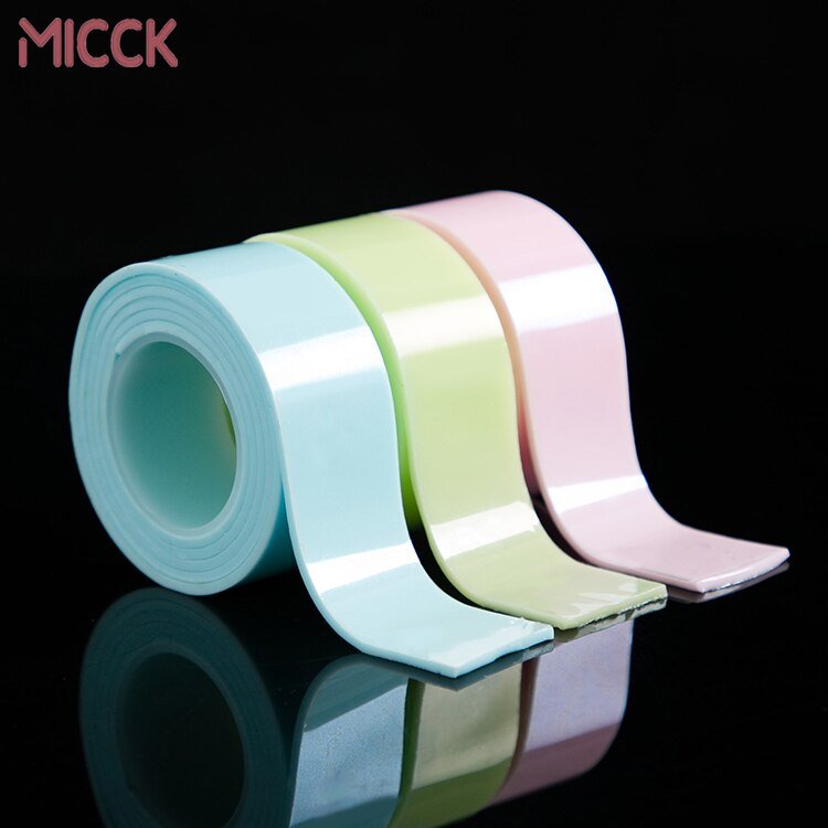 MICCK gancho todopotente de doble cara adhesivo Nano cinta sin seguimiento adhesivo lavable cinta limpiable hogar Baño estante de almacenamiento