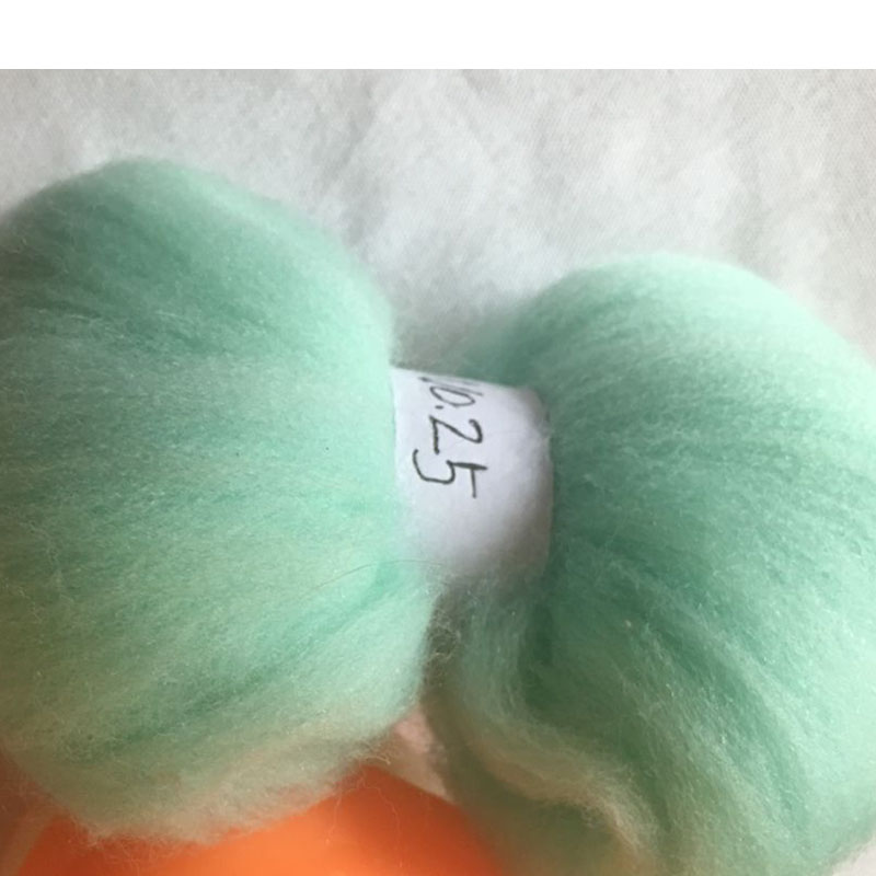 WFPFBEC 70 s Australië GEKAMD 100% WOL fiber merino diy wol voor neddles vilten 50g 100g NR 25: 100g