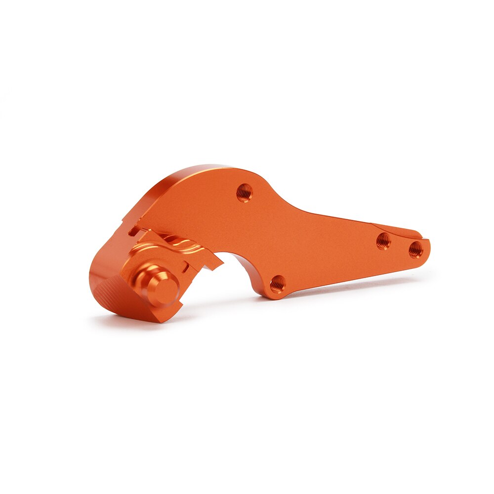 Adaptador de pinza de freno, soporte compatible con disco de gran tamaño de 320MM para KTM, EXC, SXF, SX, XC, SUPERMOTO: Naranja