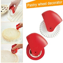 Rolling Wheel Decorateur Om Soepel Snijden DIY Roest-Proof Handleiding Noodle Cutter Gebak Leuker Mes Voor Keuken Accessoires