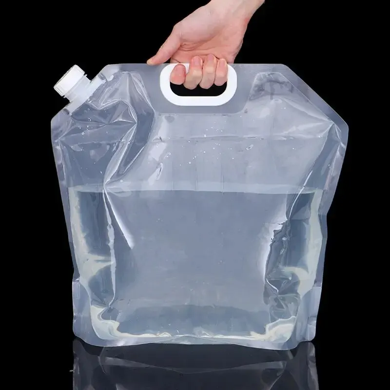 2l/3l/5l/10l Buiten Opvouwbare Emmer Opvouwbare Waterzak Survival Water Opslag Draagbare Waterdrager Container Kamp Hikiing