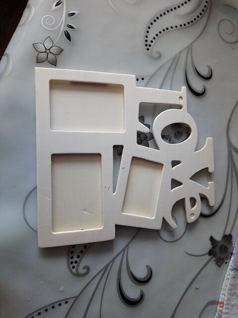 Valentine's Day Rahmen Photoframe Family Love Collage Picture Aperture Wall Picture Frame LOVE Photo Frame Home Decor