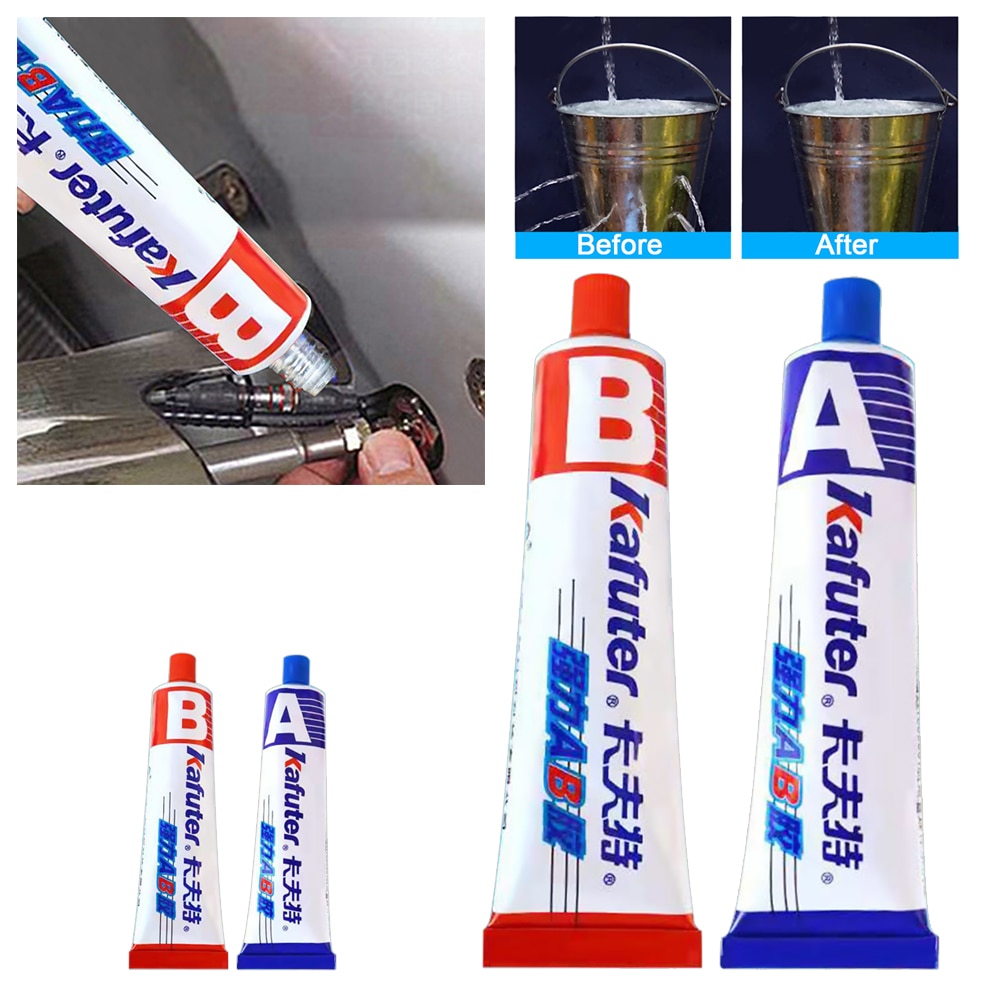 Sterke ab-gietijzerlijm, gietlijm, industriële reparatiemiddel, gietmetaal, gietijzer, trachoom, stomatale craquelé reparatie 70g