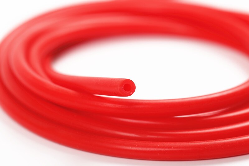 Silicone Vacuum Tube Hose Silicon Tubing Universal 3MM 4MM 6MM 8MM Red Auto parts