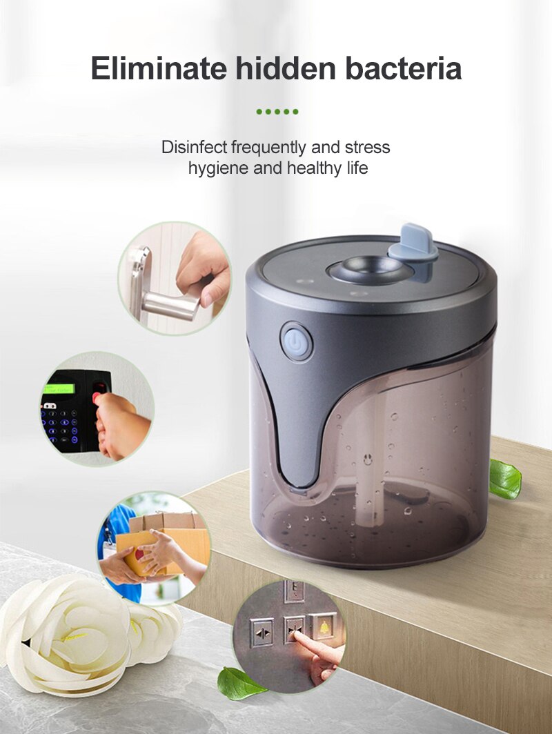 Gesture Smart Sensor Atomizing Spray Hand Washing Alcohol Sprayer Contactless Hand Washing Sensor Hand Washing Alcohol Dispenser