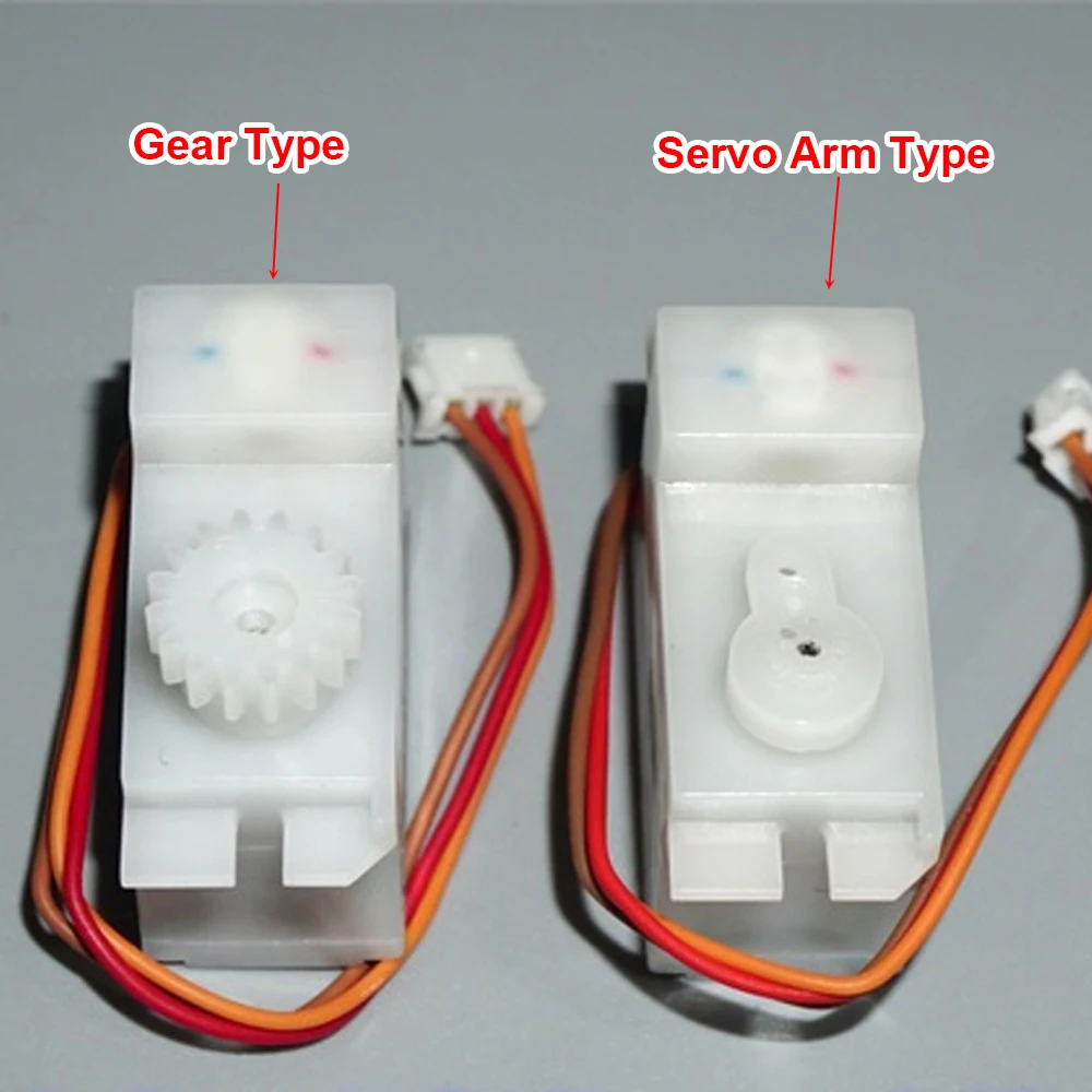 Micro Mini 6g Servo Steering Motor Electric DC 5V Coreless Motor Mini Aeromodel RC Car Boat Model Robot Fixed Wing 90 Degrees