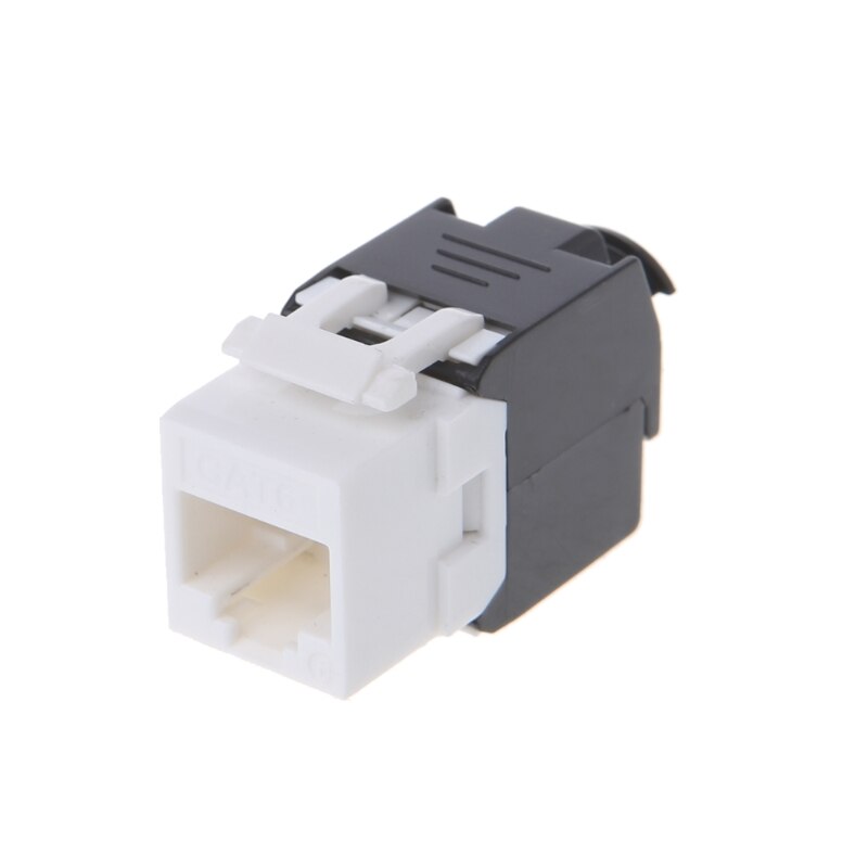 10 pces gigabit rj45 cat6 keystone jacks módulos ferramenta-cabo de conexão livre adapte dropshipping