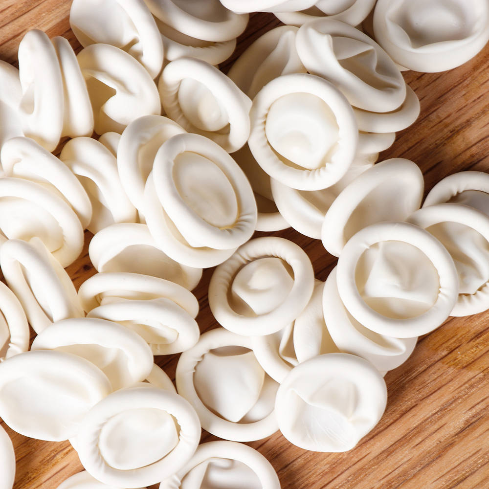 100Pcs Wegwerp Vinger Cover Rubber Handschoenen Antislip Anti-Statische Latex Vingercondoom Vingertop Protector Vinger Duim mouwen Glove