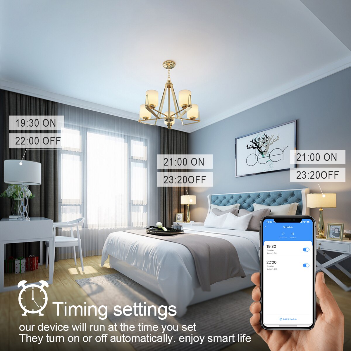 Commutateur de prise Wifi Apple Homekit/Tuya Smart Life, Standard ue, fonctionne avec Alexa Google Home