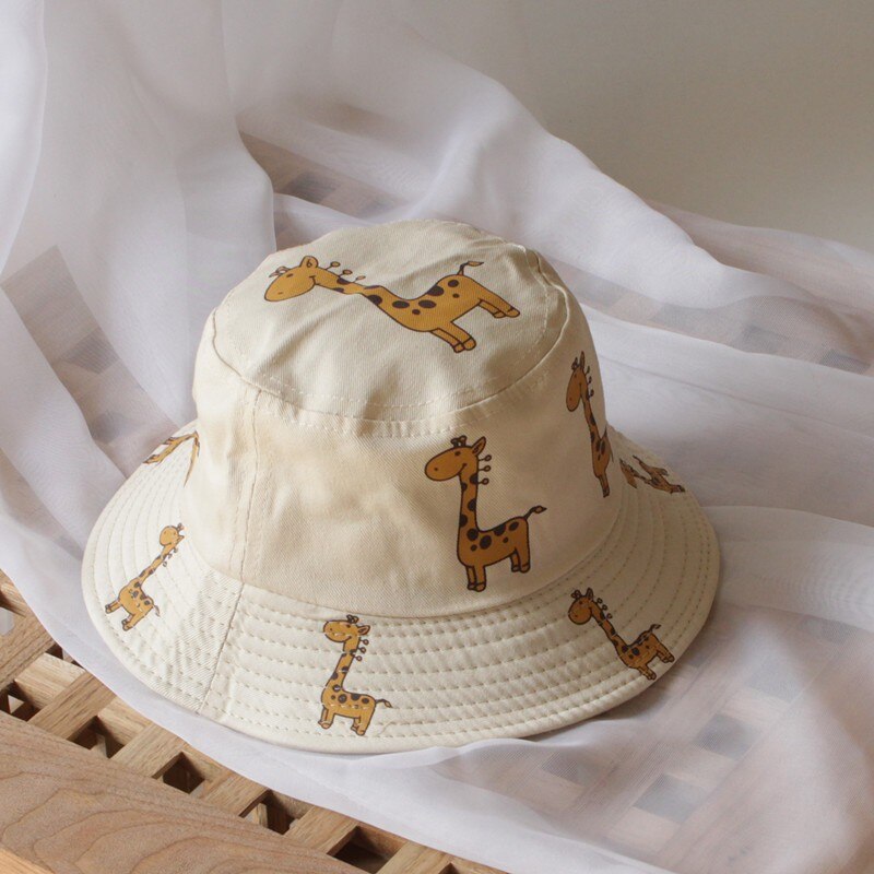 Chapeaux d'été pour bébés garçons filles | Chapeau imprimé d'animal de dessin animé, chapeaux casquettes réversibles, couvre-soleil, à la: M