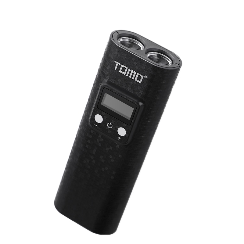 Tomo Smart Power Charger Zaklamp Functie Power Bank Case 2X18650 Batterij Oplader Draagbare Power Bank Box Voor Telefoon Oplader: Default Title