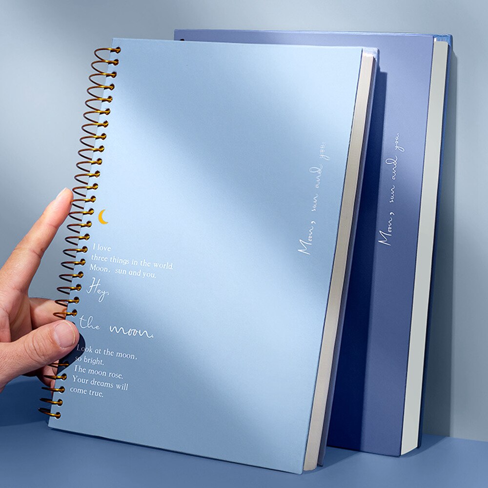 B5 Notebook Binder Sketchbook Office Supplies Lyofes Thicken Spiral Notebooks Book Diary School Stationery Work Super Thick Page