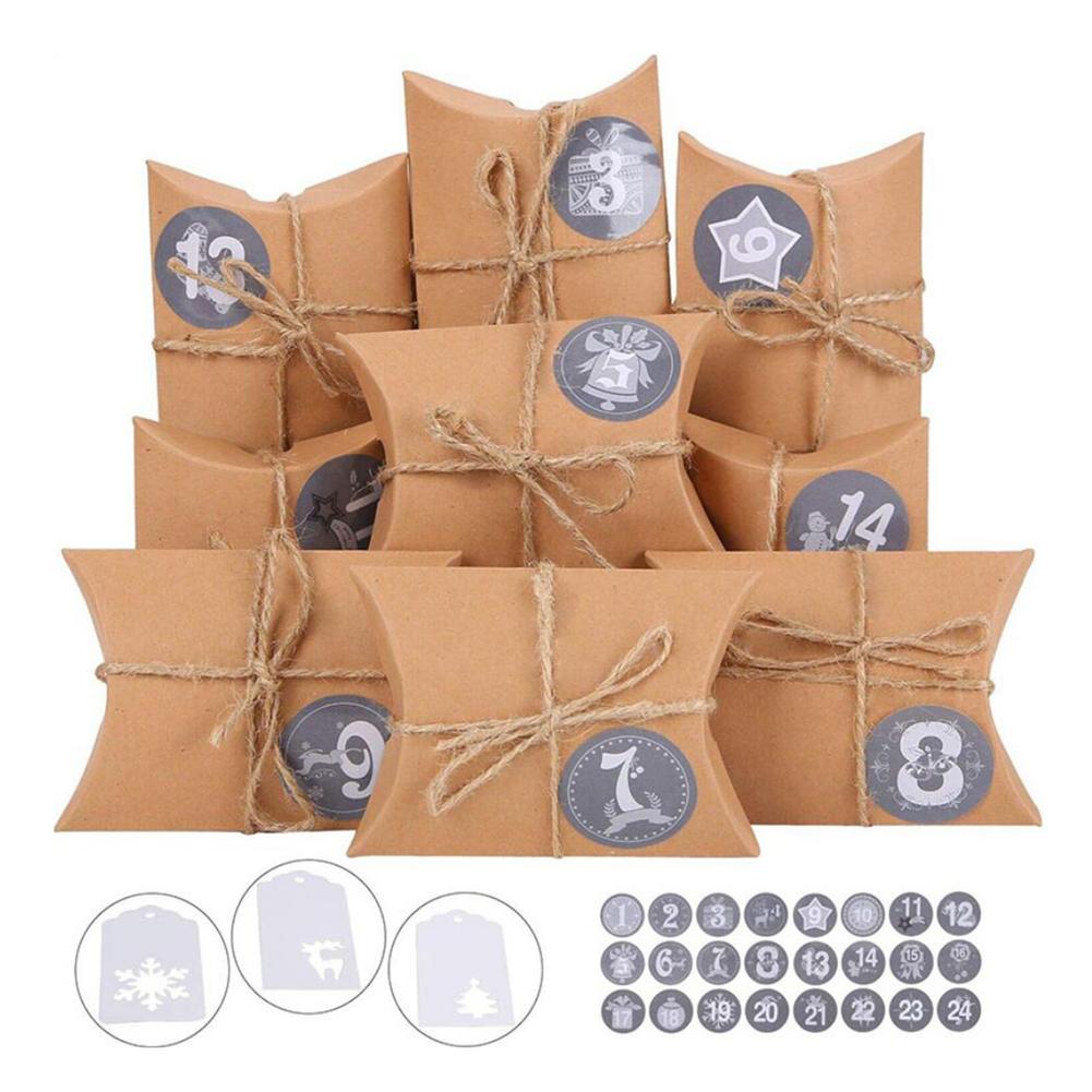 Calendrier De L’Avent 3D – 24 Figurines Animaux Articulées Imprimées En 3D – Compte à Rebours De Noël – Décoration école, Maison, Bureau