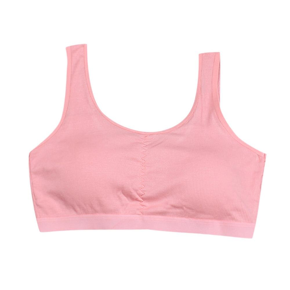Kids Girls Underwear Bra Vest Children Underclothes Sport Undies Clothes Kids Thin Cup Young Girl Bra N4: D