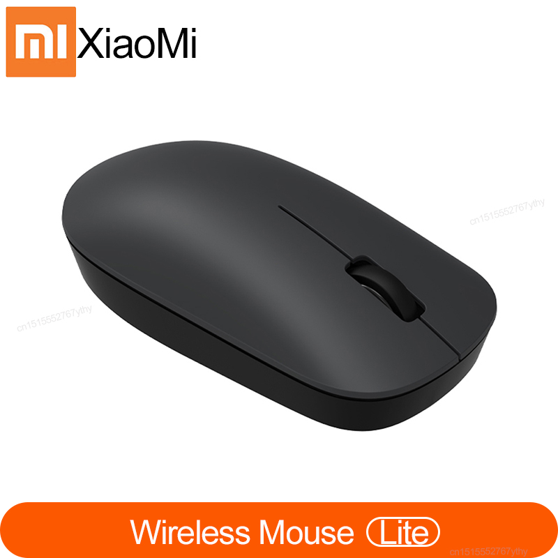 Originele Xiaomi Muis Lite 2.4Ghz Ultradunne Draadloze Muis 1000Dpi Ergonomische Optische Muizen Gaming Muizen Voor Laptop Windows 10