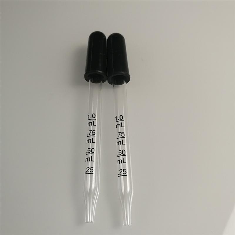 10Pcs Glass Droppers Rubber Head Scale Pipette Dro... – Grandado