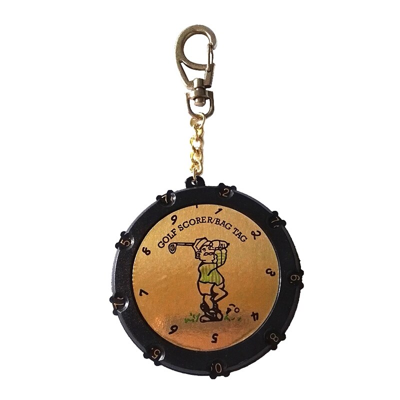 18 Hole Golf Score Counter Plastic Golf Score Counter Score Counter Keychain
