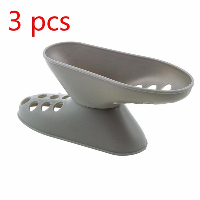 Space-saving Shoes Rack Shoe Storage Plastic Storage Stand / Organizer Rack / Stand Shelf For High Heel Shoe Shoes: 3pcs gray