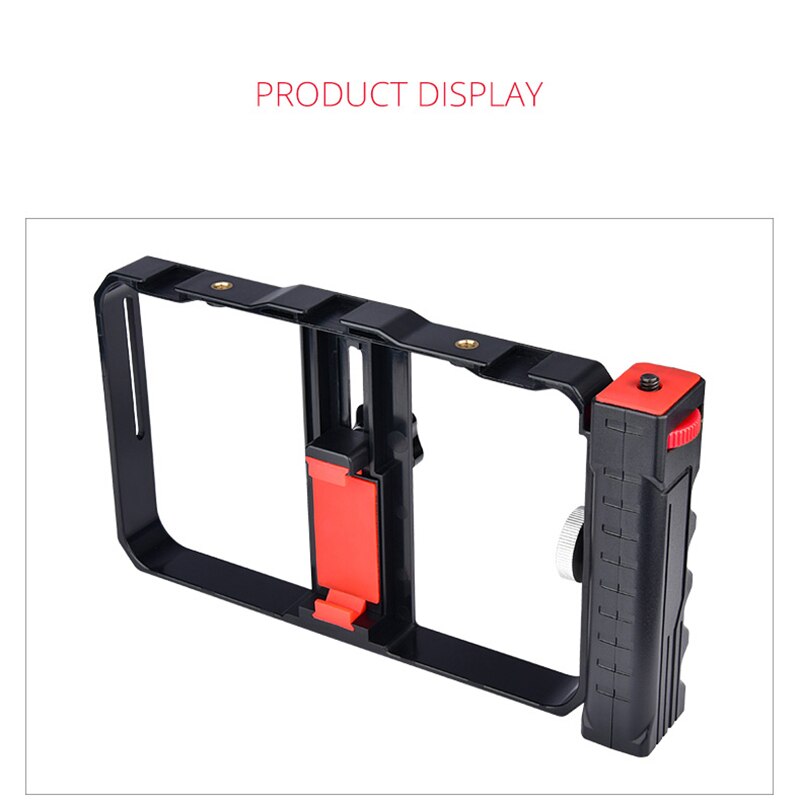 Video Camera Cage Stabilizer Film Making Rig for Cell Phone Handheld Bracket JHP-Best