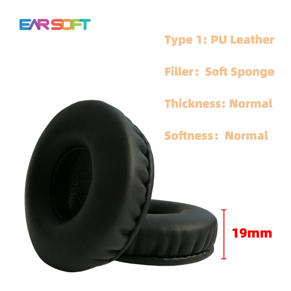 Almohadillas de repuesto para auriculares Sony SBH60, almohadillas para los oídos, accesorios de funda: Type 1