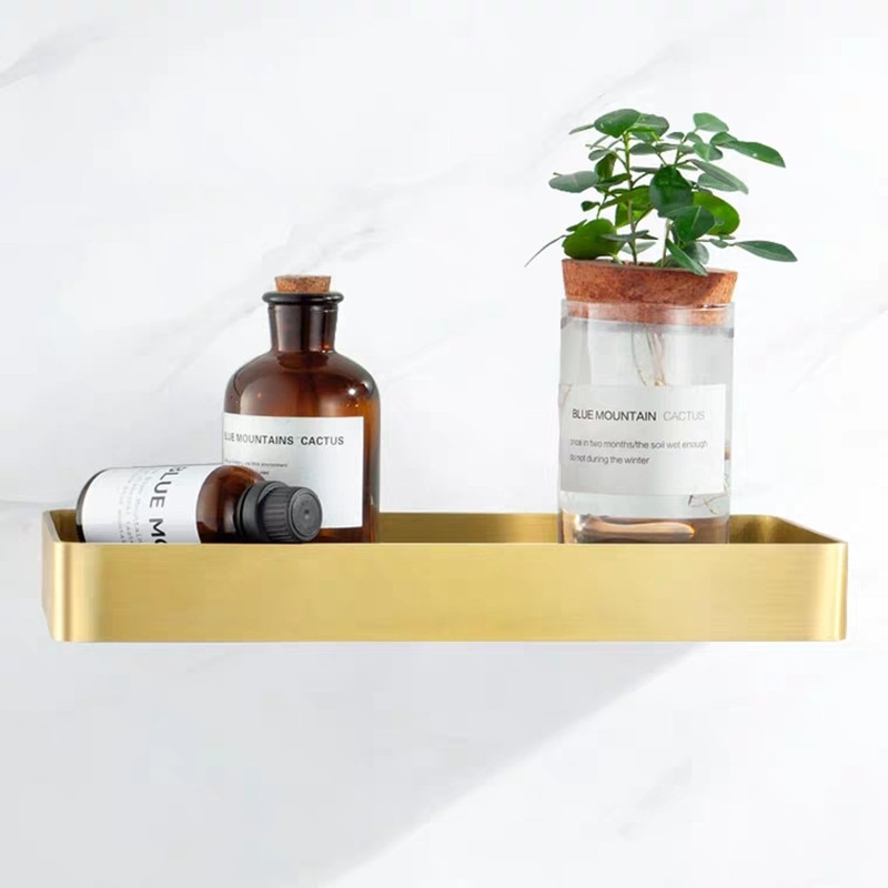 Light luxury marble & brass bathroom holder toilet... – Vicedeal