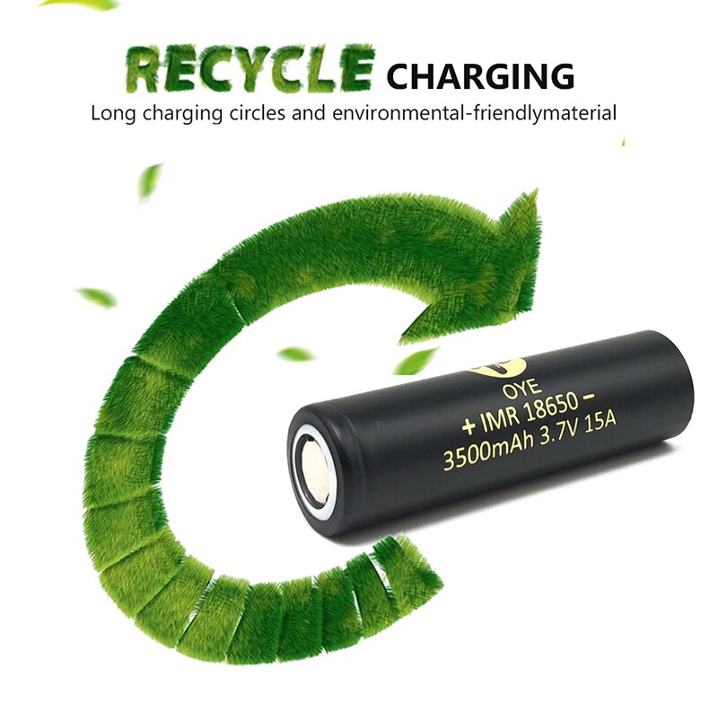 18650 lithium-batterie hohe kapazität 3500mah 3,7 V lithium-akkus 18650 Li-Ion Batterie 18650 Taschenlampe batterie