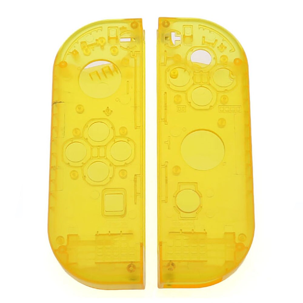 JCD For Joy-con Transparent Shell for Nintend Switch NS JoyCon Controller DIY Replacement Housing Shell Right Left Case + Tool: S